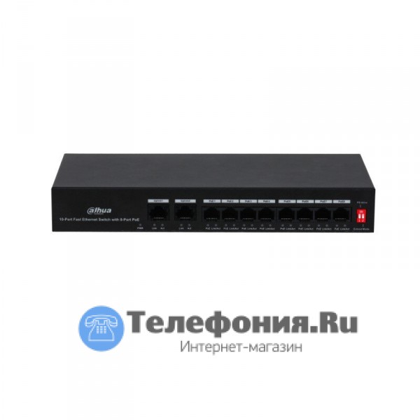 DAHUA DH-PFS3010-8ET-65 коммутатор