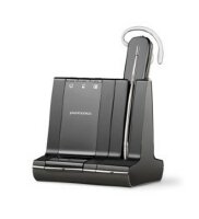 Plantronics W740/A-M-APV66, Savi, беспроводная гарнитура PL-W740/A-M-APV66 с электронным микролифтом для Avaya (EU24)